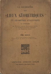 La Recherche Des Lieux Geometriques En Geometrie Analytique  