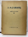 土木計測便覧  
