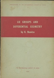 Lie Groups and Differential Geometry (英) リー群と微分幾何学 