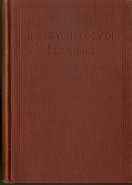 The Psychology of Learning An Advance Text in Educational Psychology 