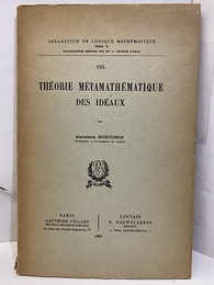 Theorie m?tamathematique des Ideaux  