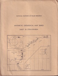Antarctic Geological Map Series Sheet 26 Strandnibba  