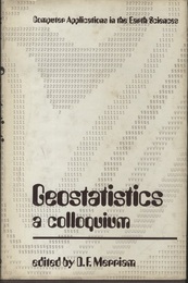 Geostatistics : a colloquium (Hard)  
