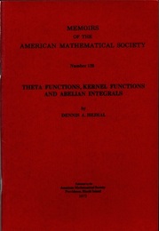 Theta Functions, Kernel Functions, and Abelian Integrals  