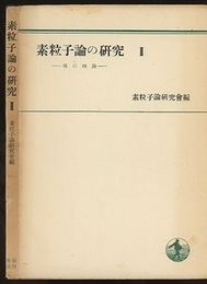 素粒子論の研究　Ⅱ　場の理論  