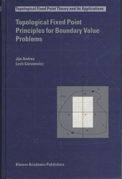 Topological Fixed Point Principles for Boundary Value Problems  