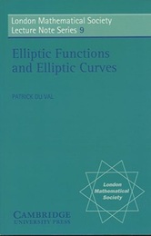 Elliptic Functions and Elliptic Curves  