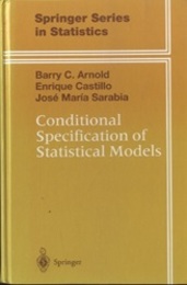 Conditional Specification of Statistical Models (Hard)  