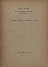 Variation in Crystal Habit of Pyrite  