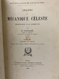 Lecons de Mecanique Celeste : Tome 3  