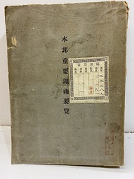 本邦重要鉱山要覧【払下本：印・ラベル有】  