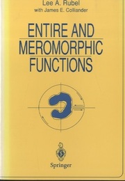 Entire and Meromorphic Functions  