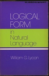 Logical Form In Natural Language (Soft)  