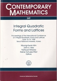 Integral Quadratic Forms and Lattices  