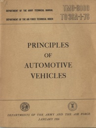 Principles of Automotive Vehicles  