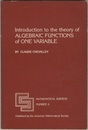 Introduction to the Theory of Algebraic Functions of one Variable (Soft)  