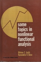 Some Topics in Nonlinear Functional Analysis (Hard)  