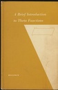 A Brief Introduction to Theta Functions (Hard)  