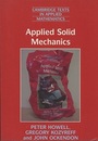 Applied Solid Mechanics (Soft)  