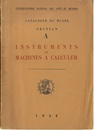 Instruments et Machines a Calculer (仏) 計算機カタログ 