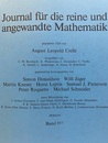 Journal Fur Die Reine Und Angewandte Mathematik : Band 397  