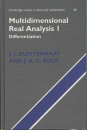 Multidimensional Real Analysis : 1 Differentiation 