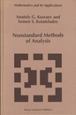 Nonstandard Methods of Analysis (Hrd)  