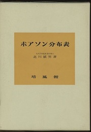 ポアソン分布表  