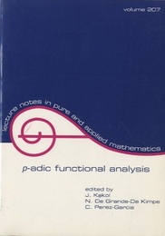 p-adic Functional Analysis (Soft) (英) p進関数解析 