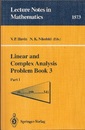 Linear and Complex Analysis Problem Book 3 : Part.1-2  
