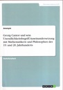 Georg Cantor und sein Unendlichkeitsbegriff. Auseinandersetzung mit Mathematikern und Philosophen des 19. und 20. Jahrhunderts (独) ゲオルク・カントールと無限の概念