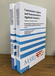 Commutative Algebra and Noncommutative Algebraic Geometry : Vol.1-2 (1) Expository Articles (2) Research Articles 
