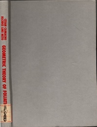 Geometric Theory of Foliation  