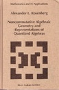 Noncommutative Algebraic Geometry and Representations of Quantized Algebras (Hard)  