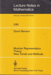 Modular Representation Theory New Trends and Methods 