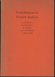 Contributions to Fourier Analysis  