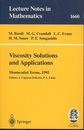 Viscosity Solutions and Applications Lectures given at the 2nd Session of the Centro Internazionale Matematico Estivo (C.I.M.E.) held in Montecatini Terme, Italy, June, 12-20, 1995 