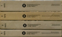 Proceedings of the XVI International Conference on High Energy Physics : Vol. 1 - 4 Held at The University of Chicago & National Accelerator Laboratory、 Bataavia Sept. 6-13、 1972 