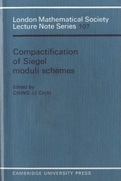 Compactification of Siegel Moduli Schemes  