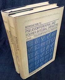 Introduction to Pseudodifferential and Fourier Integral Operators : Vol.1- 2 (Hard) (1) Pseudodifferential Operators (2) Fourier Integral Operators 
