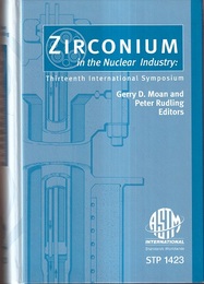 Zirconium in the Nuclear Industry Thirteenth International Symposium 