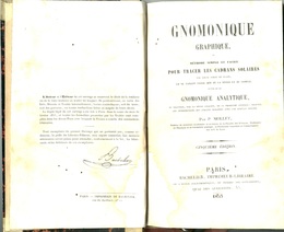 Gnomonique Graphique : Cinquieme Edition (5th Ed.) Gnomonique, ou Art de Tracer les Cadrans Solaires 2冊合本
