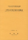 大雪山系現存植生図 概説+付図2枚 