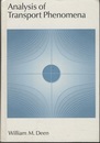 Analysis of Transport Phenomena  