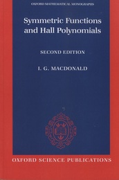 Symmetric Functions and Hall Polynomials : 2nd Edition (Soft)  