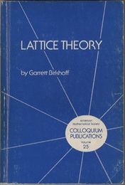 Lattice Theory : 3rd Edition (Soft)  