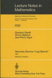 Geometry Seminar "Luigi Bianchi"  