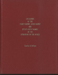 Catalogue of the Family-Group、 Genus-Group and Species-Group Names of the SPHINGIDAE of the World  