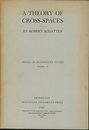 A Theory of Cross-Spaces  