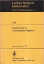 Conference on Commutative Algebra Lawrence, Kansas 1972 